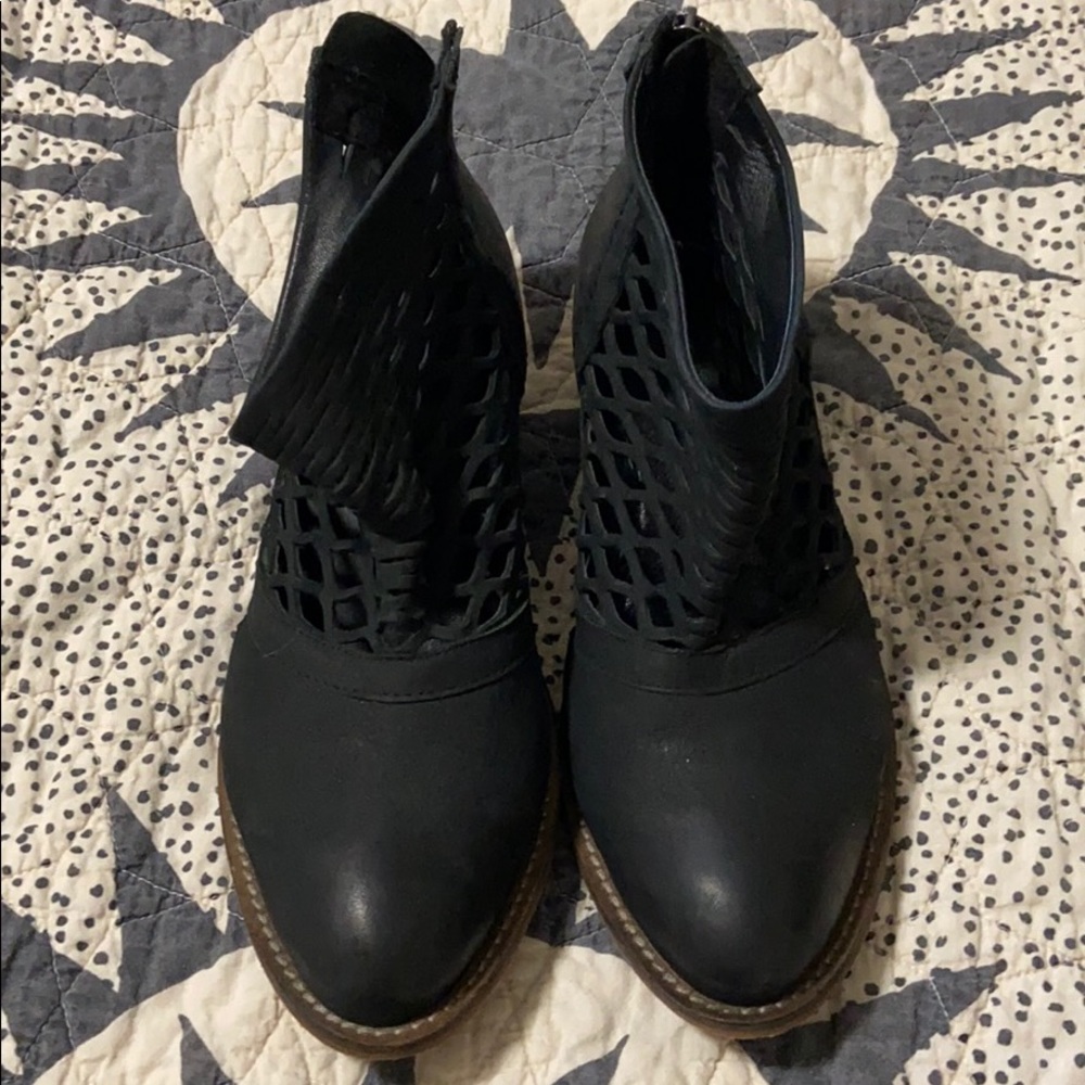 Rebels Leather Ankle Boots